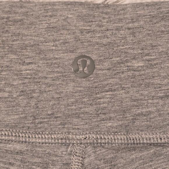 Lululemon Superb Pants Women  Heathered Gray Vitasea Yoga Joggers Athleisure 10 - Picture 11 of 14